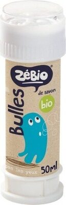 Bulles De Savon Bio - 50ML - Zébio - Product - fr