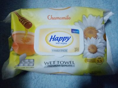 Happy wet wipes-Chamomile - 1