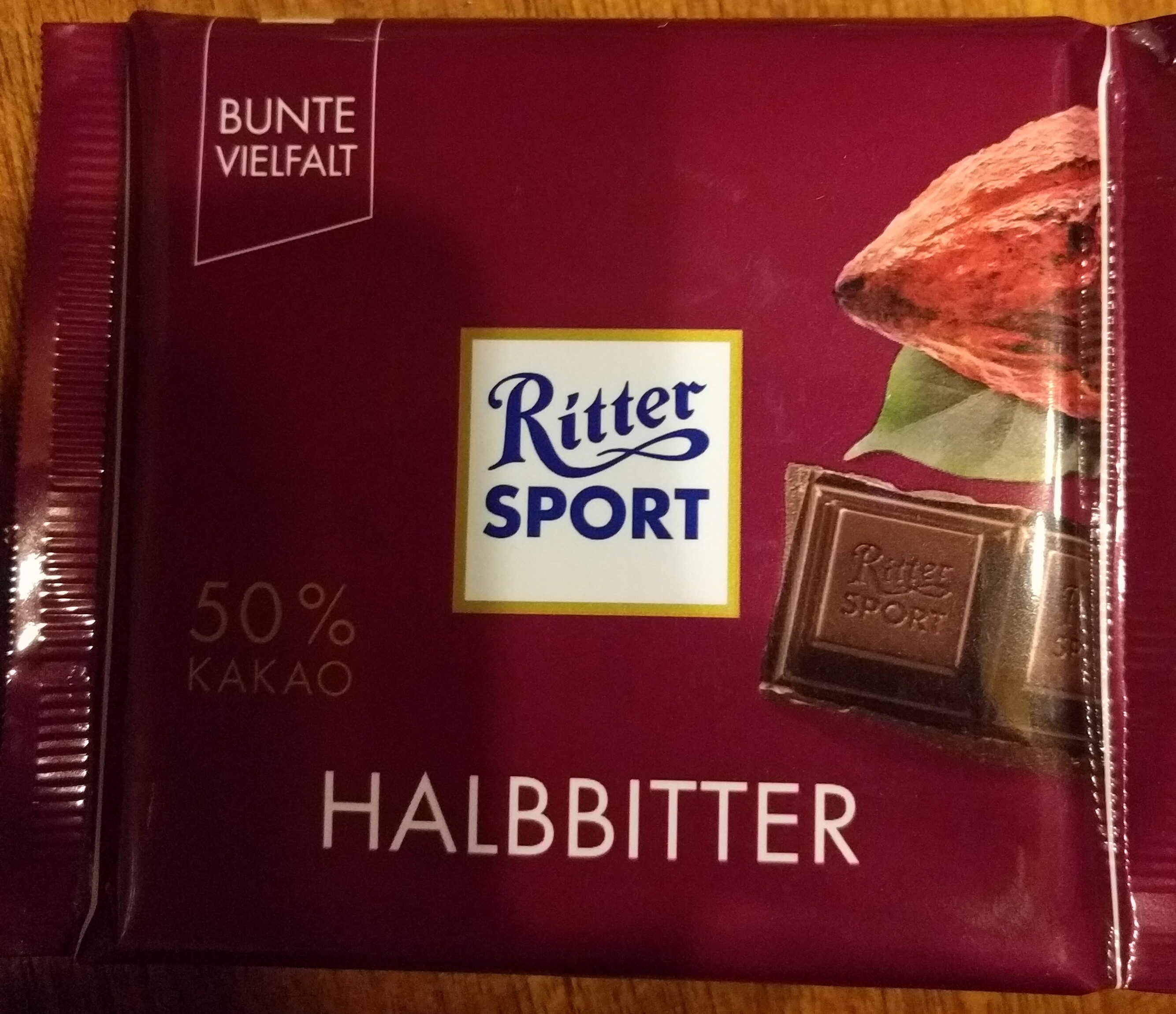 Ritter Sport halbbitter - Product - de