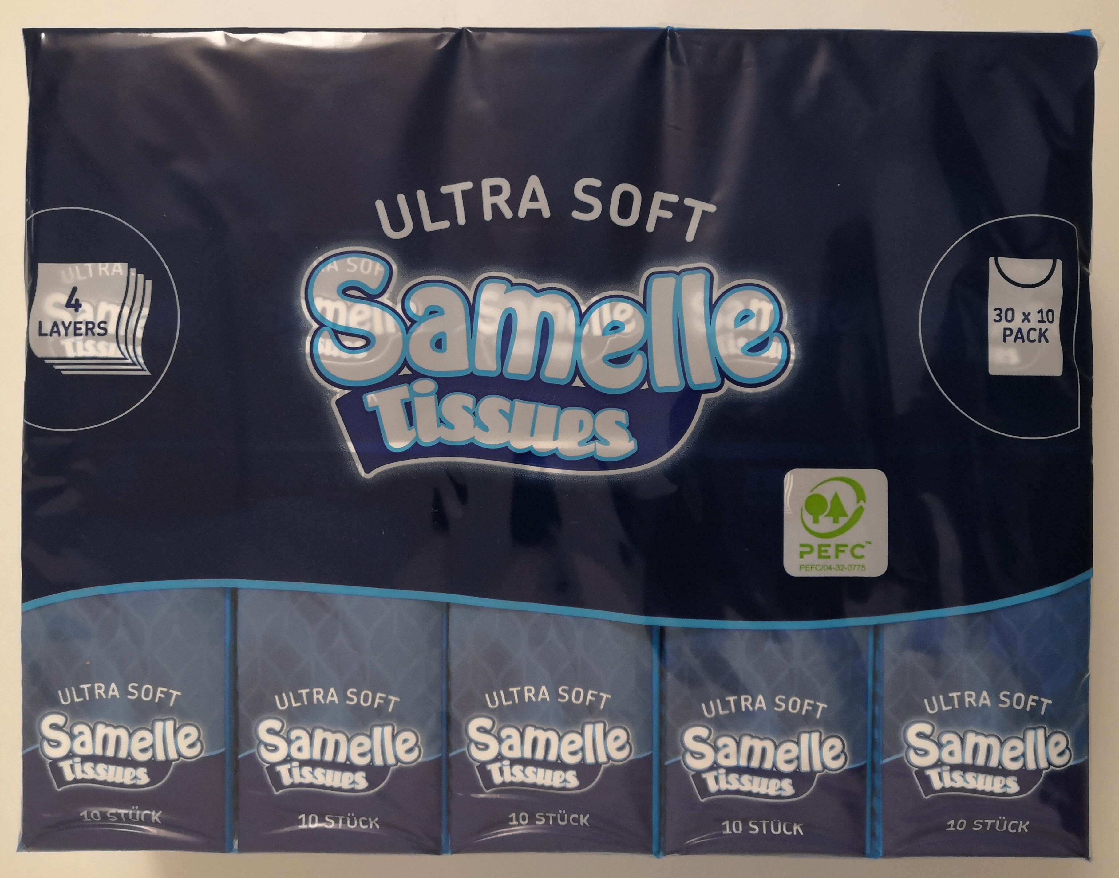 Samelle Tissues ultra soft, 4 Layers - Product - de