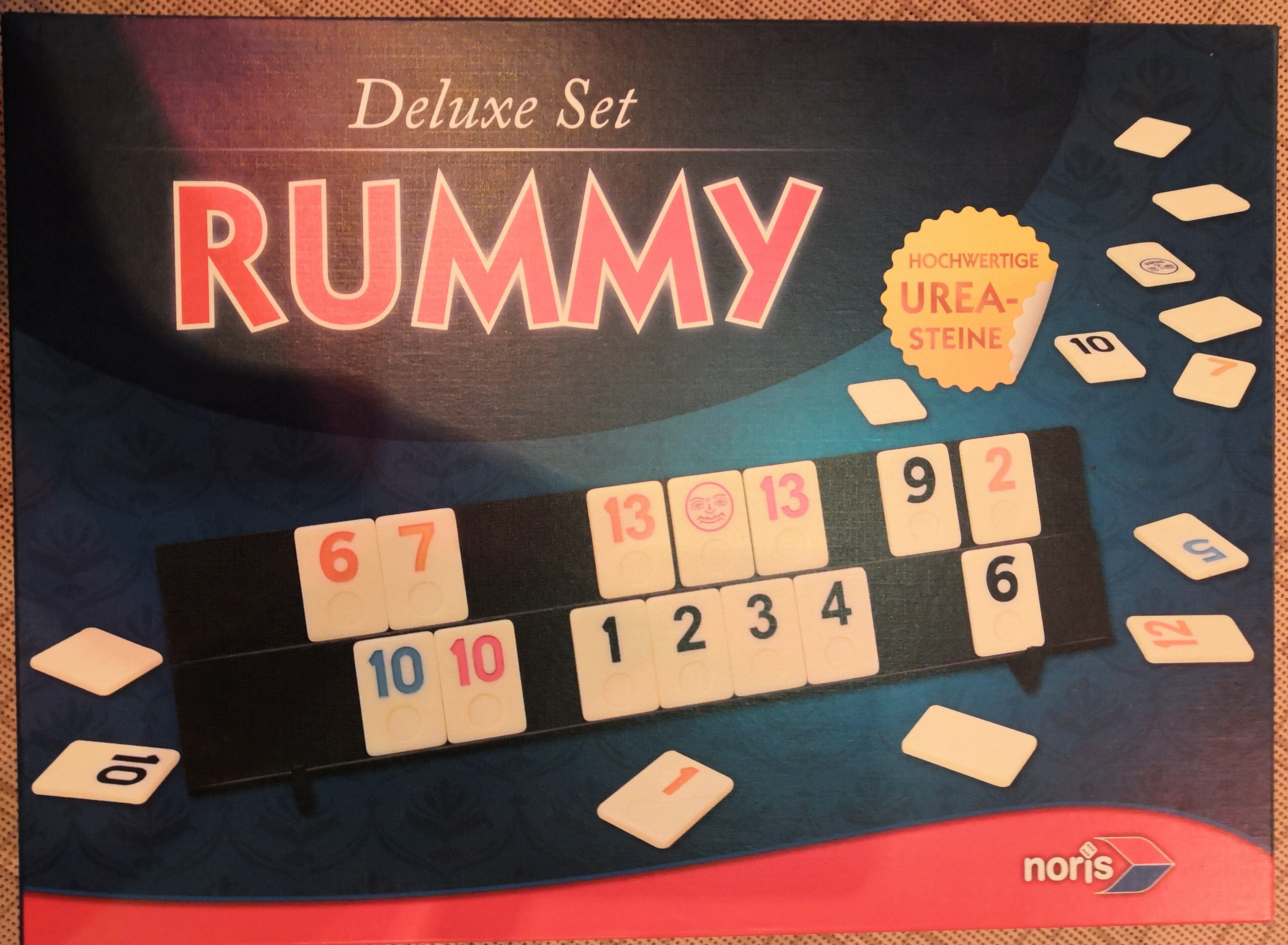 Rummy Deluxe Set Noris Spiele 