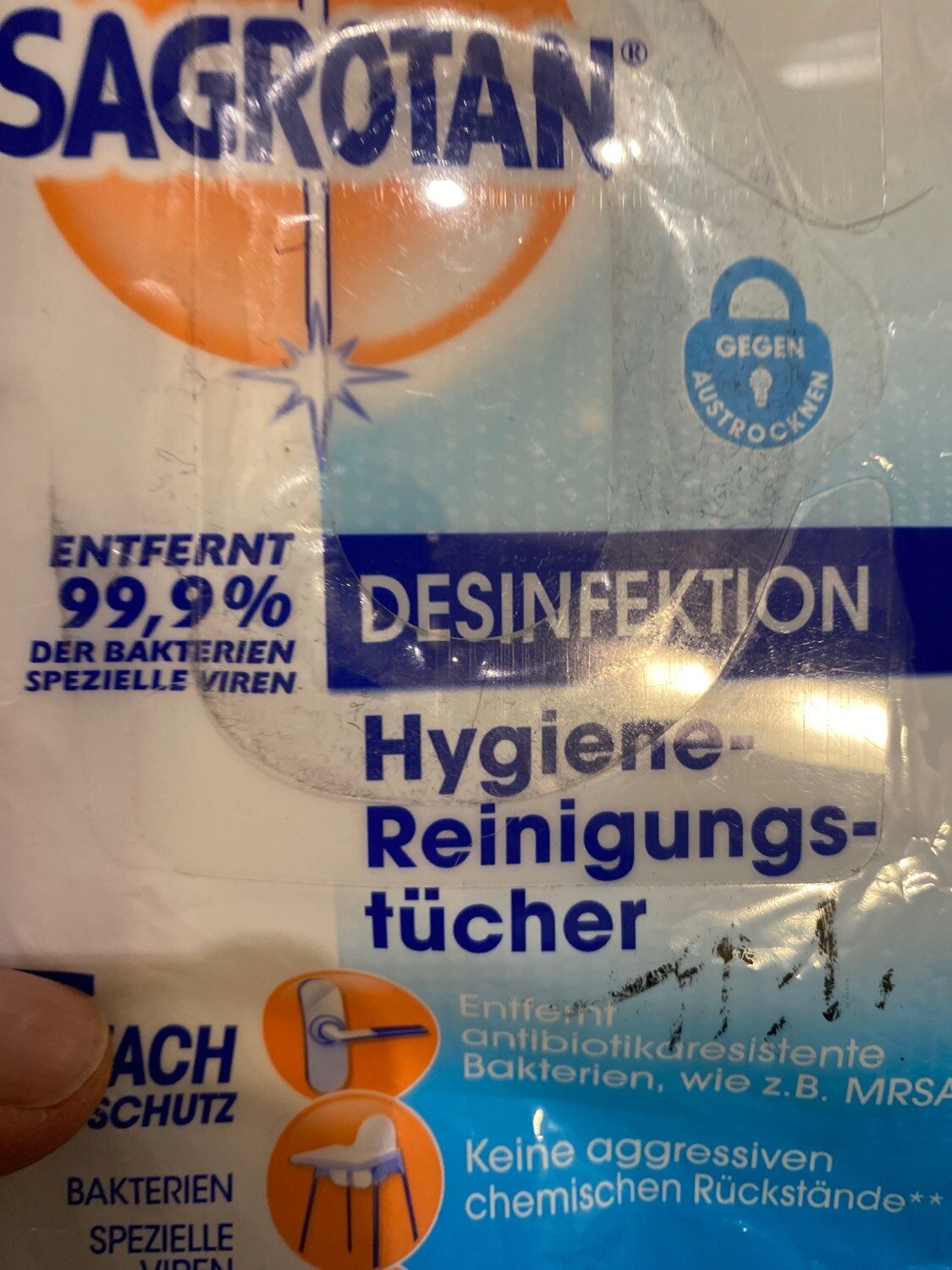 Sagrotan Hygiene Reinigungstücher - Product - de