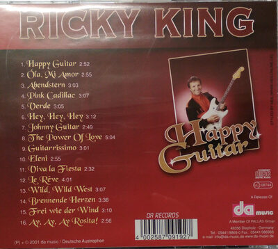 Ricky King - Happy Guitar - Ingredients