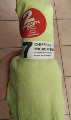 7 chiffons microfibres - Produit - fr