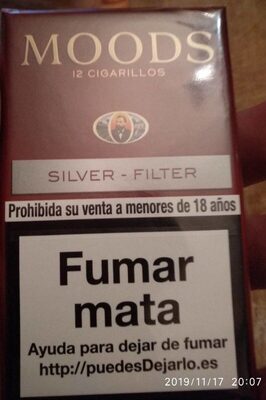Moods Silver Filter cigarillosx12 - Product - fr