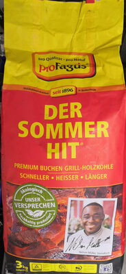 proFagus Der Sommer-Hit Premium Buchen-Grill-Holzkohle - Product - de