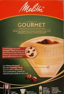 Filtres à café Gourmet 1x4 - 1