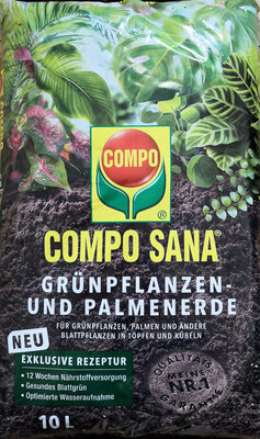Compo Sana Grünpflanzen- und Palmenerde - Product - de