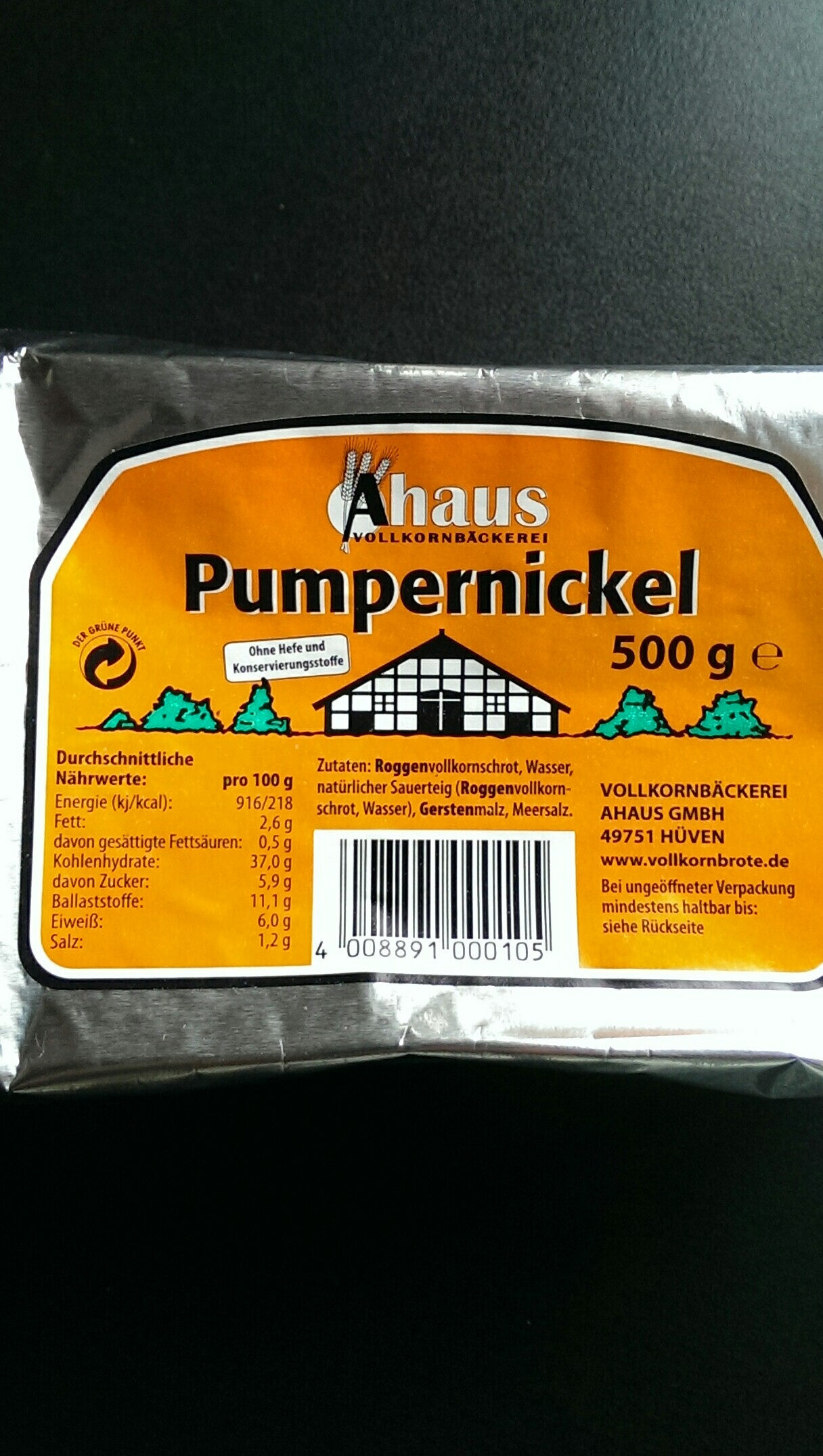 Pumpernickel - Product - de