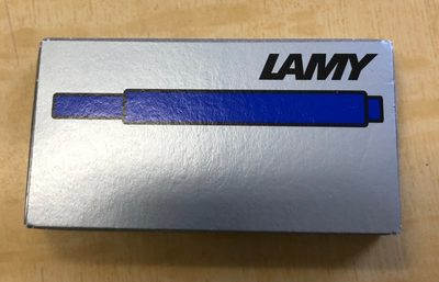 Etui De 5 Cartouches D'encre Bleues Effaçables - Lamy - Product