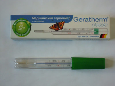 Медицинский термометр с галлием Geratherm classic - 2
