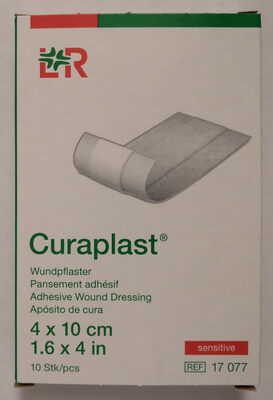 Curaplast 4 x 10 cm sensitive - Product - de