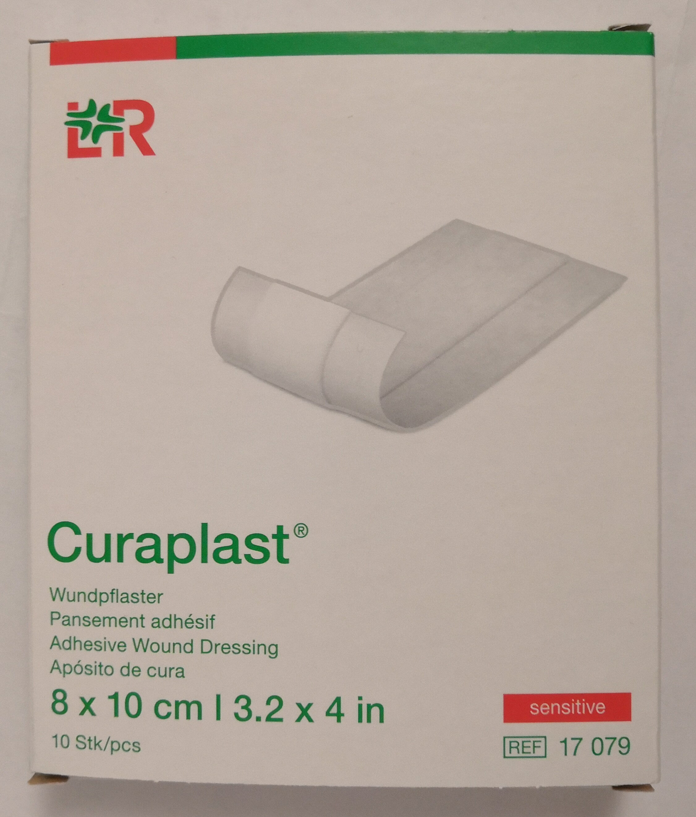 Curaplast 8 x 10 cm sensitive - Product - de