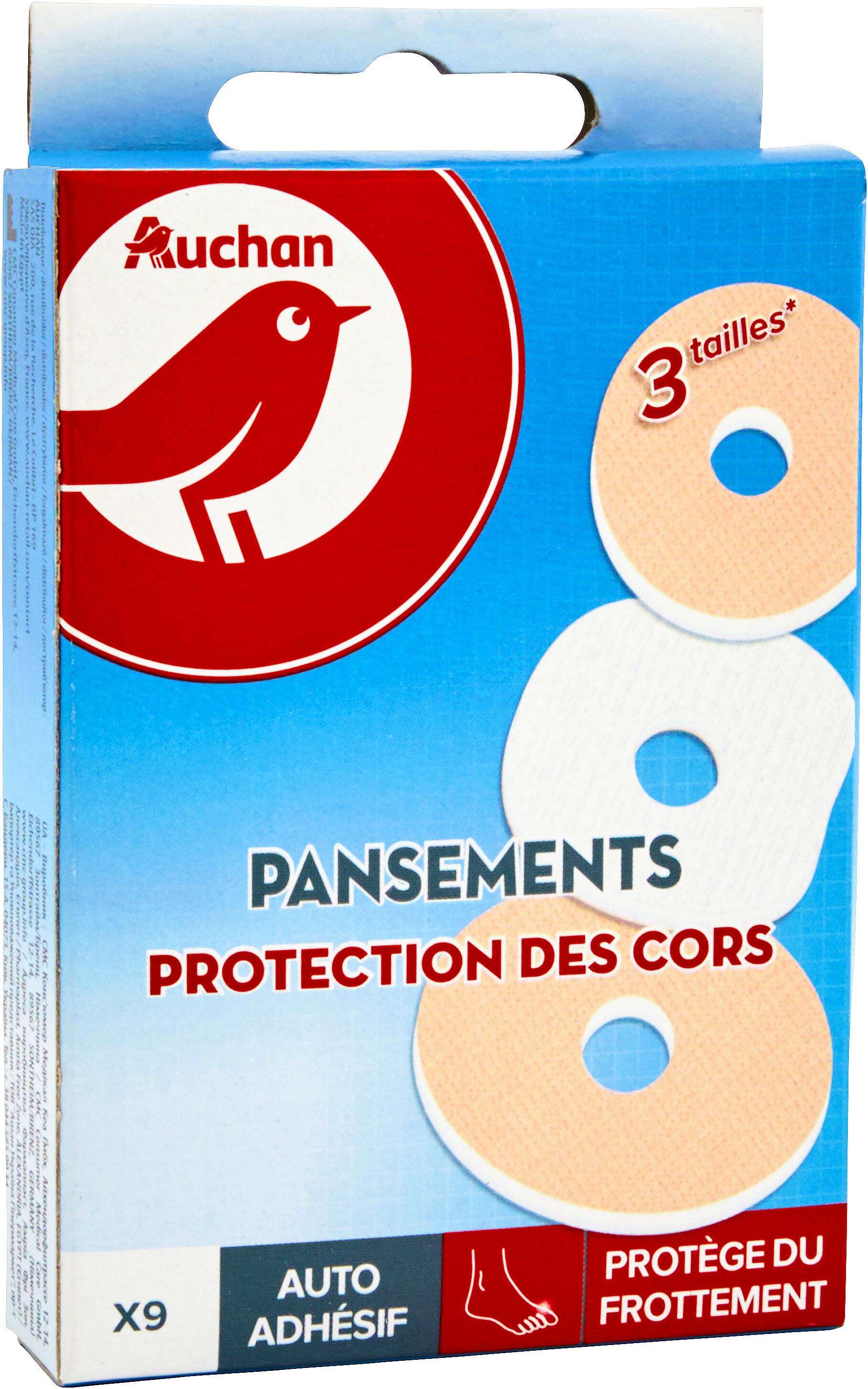 Pansements protection des cors x9 - Product - fr