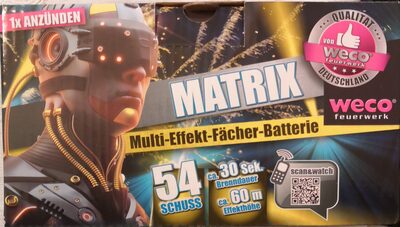 Matrix Multi-Effekt-Fächer-Batterie - 1