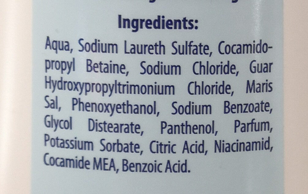 ream MED Shampoo pH hautneutral + Provitamin B5 - Ingredients - de