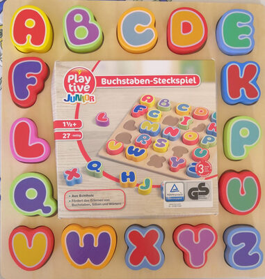 Playtive Junior Buchstaben-Steckspiel - Ingredients