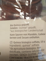 Quinoa gepufft - Ingredients - de