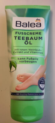 Fusscreme Teebaum Öl - Product