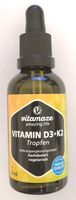 vitamze Vitmain D3+K2 Tropfen, hochdosiert - Product - de