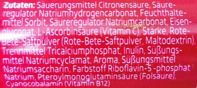 Eisen + Vitamine - Ingredients
