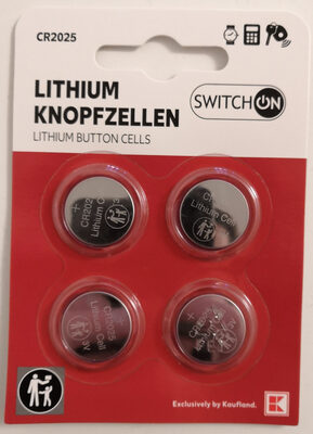Lithium Knopfzellen CR2025 - Product - de