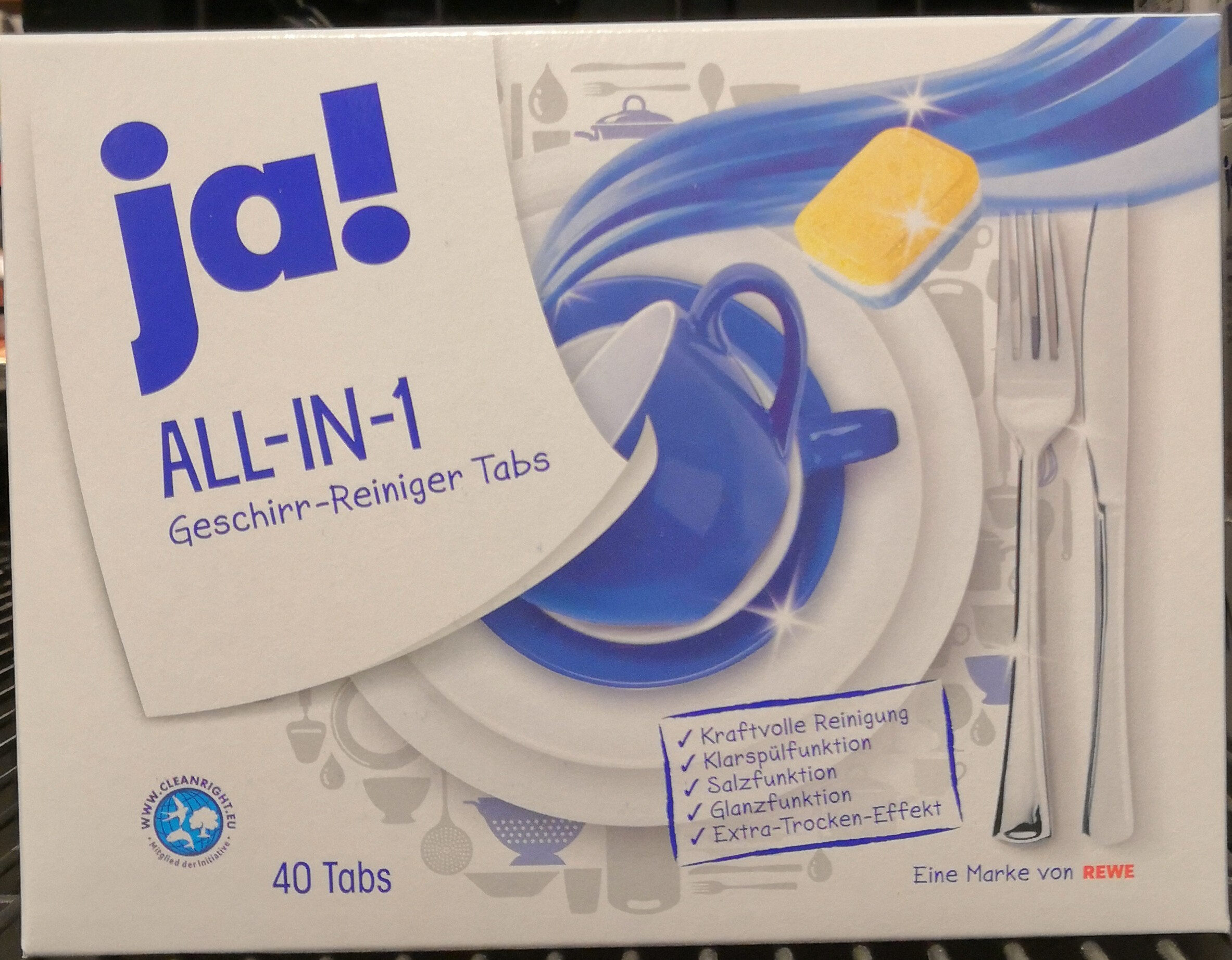 ALL-IN-1 Geschirr-Reiniger-Tabs - Product - de