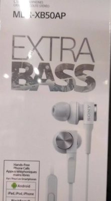 Écouteur Sony Extra Bass - Produit
