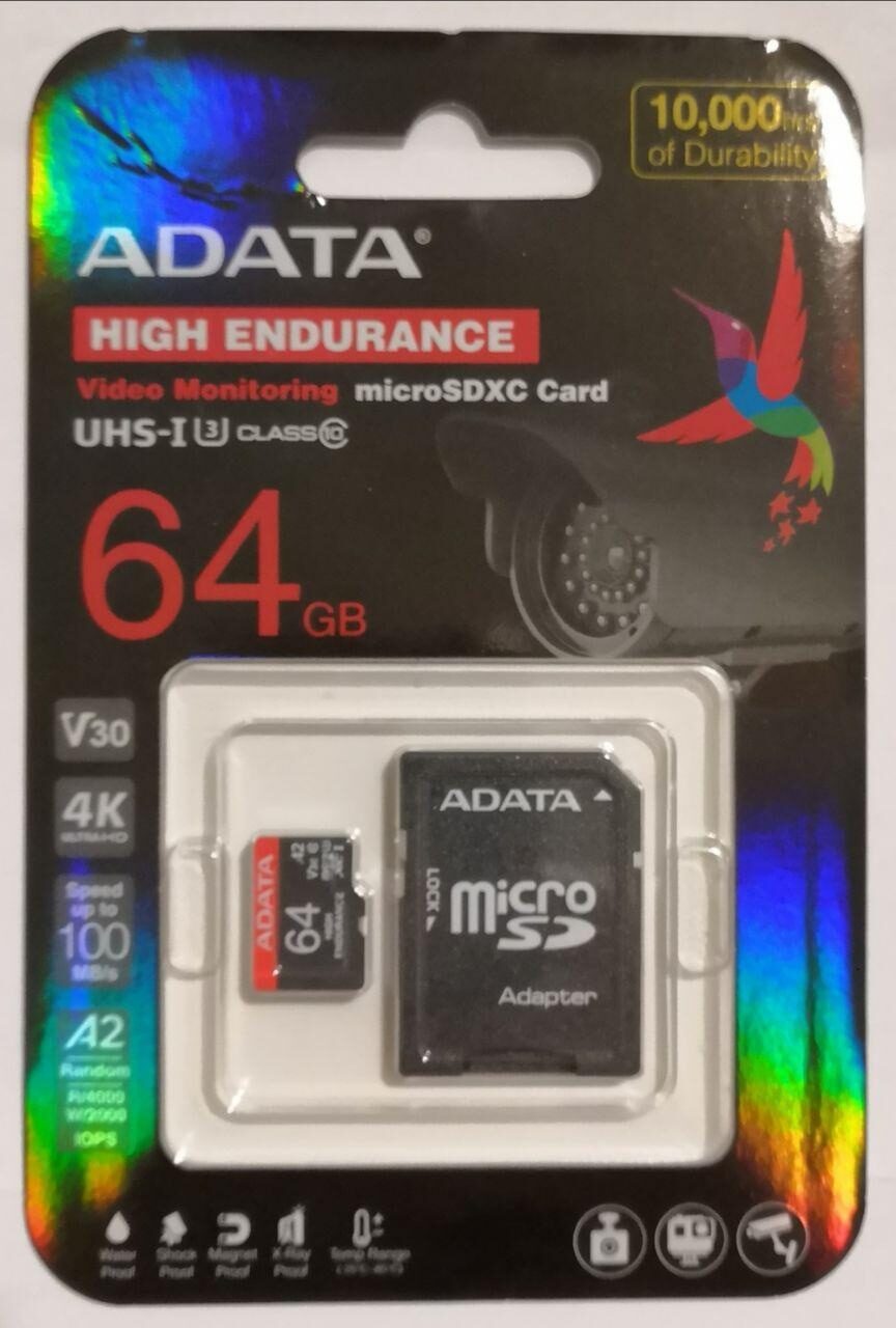 ADATA High-Endurance microSDXC 64GB Kit - Product - de