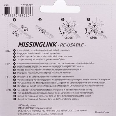Missinglink Re-Usable 8/7/6 Speed EPT - 2