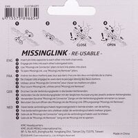 Missinglink Re-Usable 8/7/6 Speed EPT - Ingredients - en
