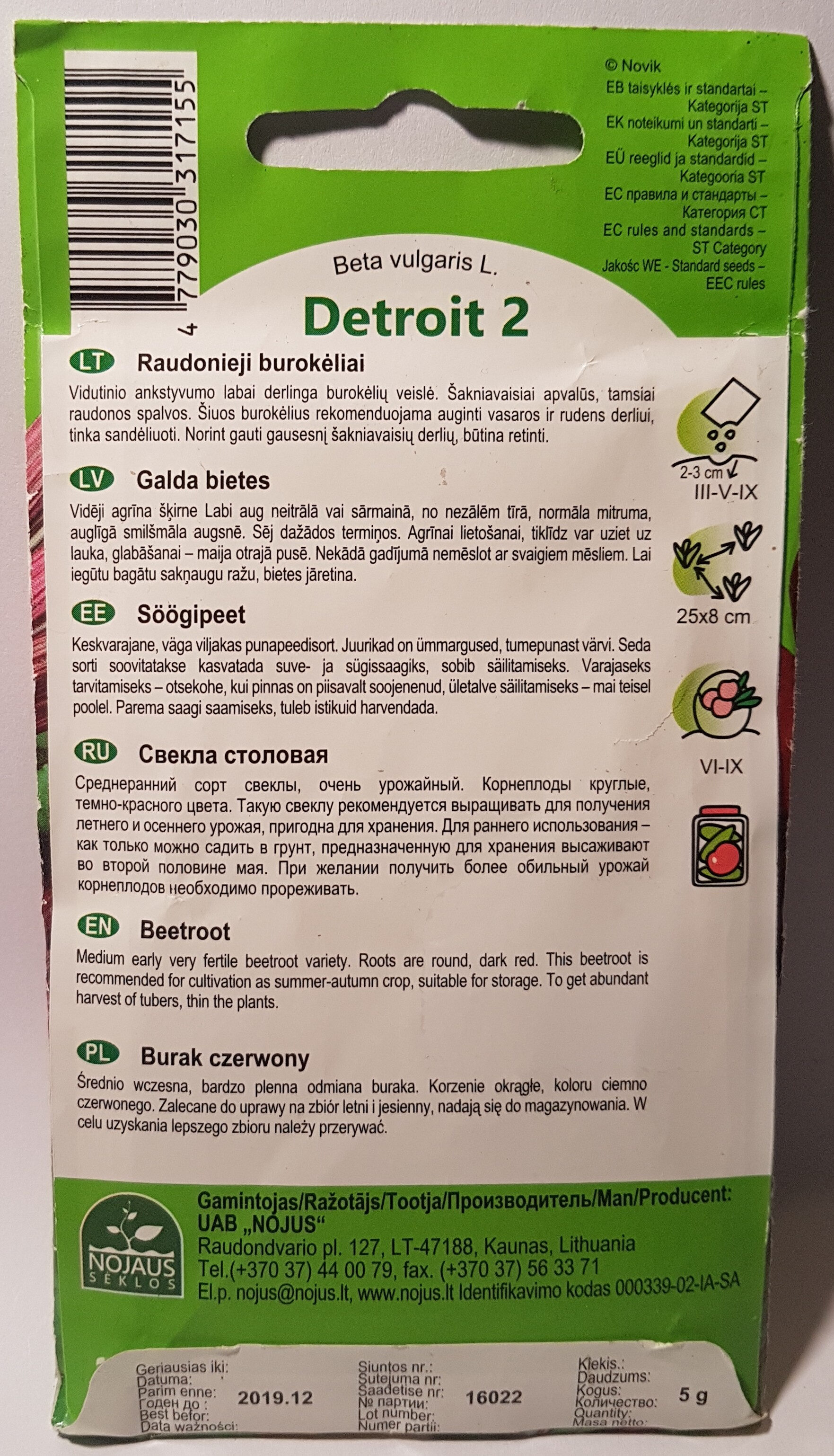 Beetroot Detroit 2 - Ingredients - en
