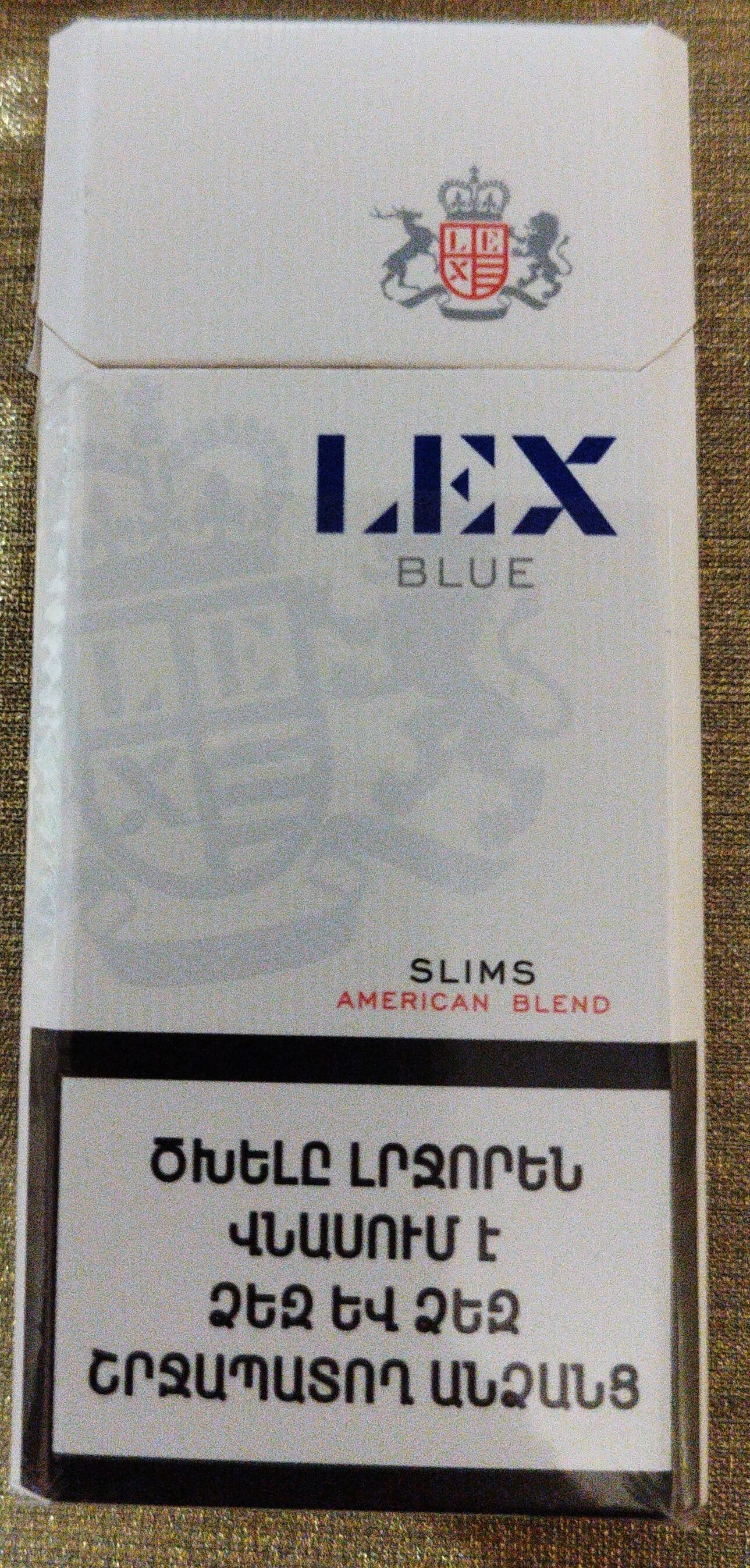 Cigarettes Lex Blue Slims - Product - en