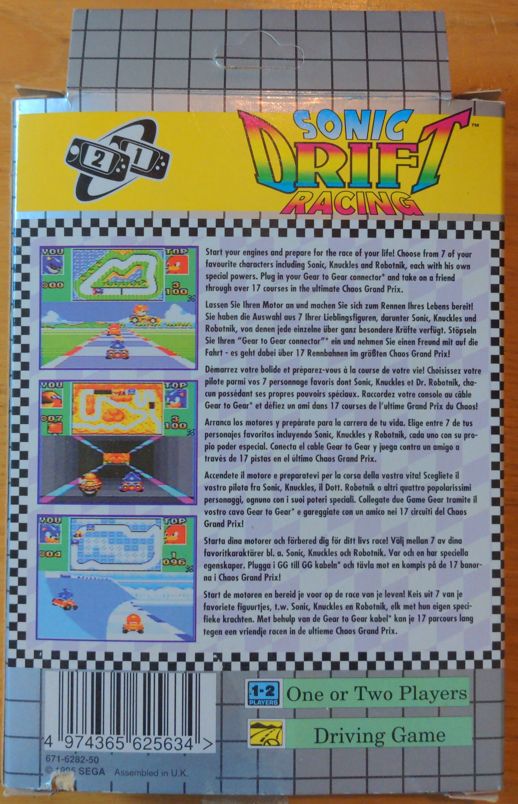 Sonic Drift Racing - Product - en