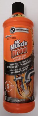 Mr Muscle Drano Power-Gel Rohrfrei - 1