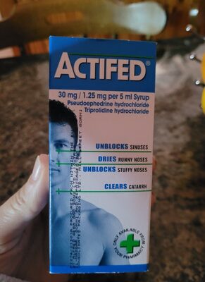 Actifed Syrup - Product - en