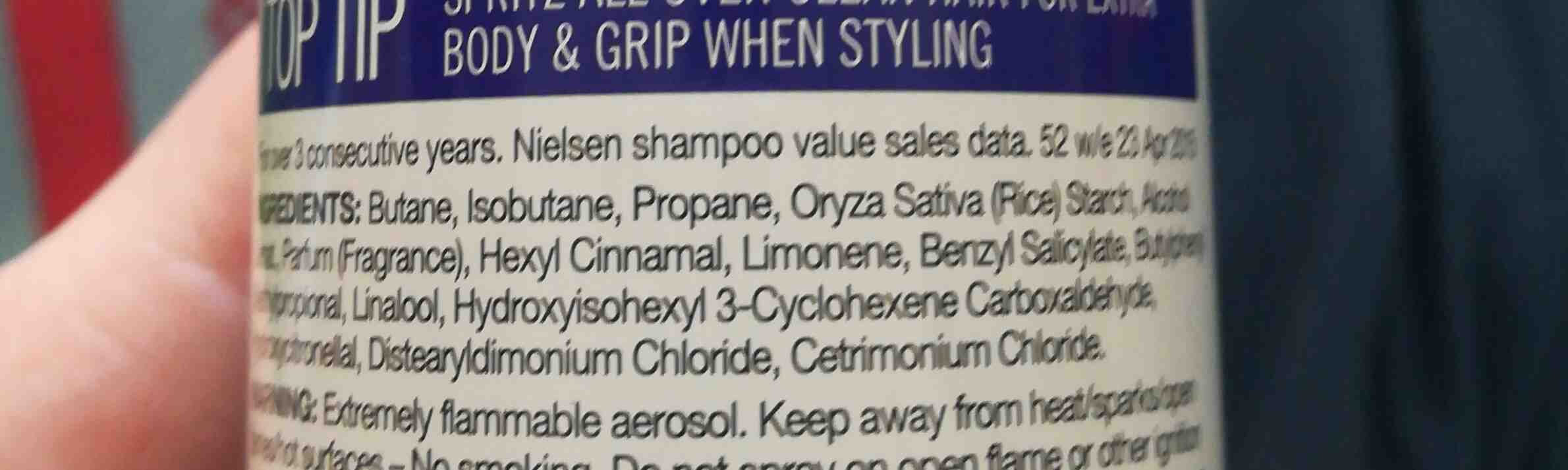 Batiste dry shampoo - Ingredients - en
