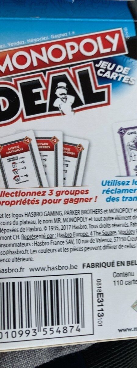 Monopoly deal - Product - fr