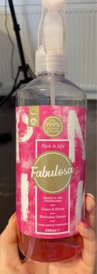 Fabulosa Pink Is Life Disinfectant - Product