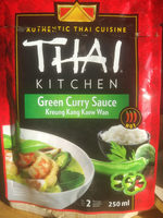 green curry sauce - Produit - fr