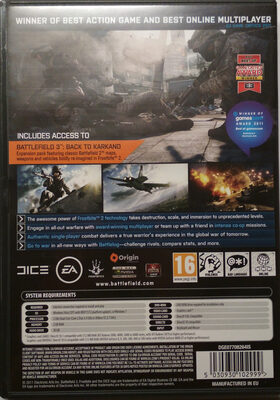 Battlefield 3 Limited Edition - Ingredients - de