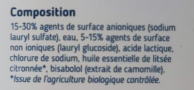 Liquide-vaisselle - Ingredients - fr