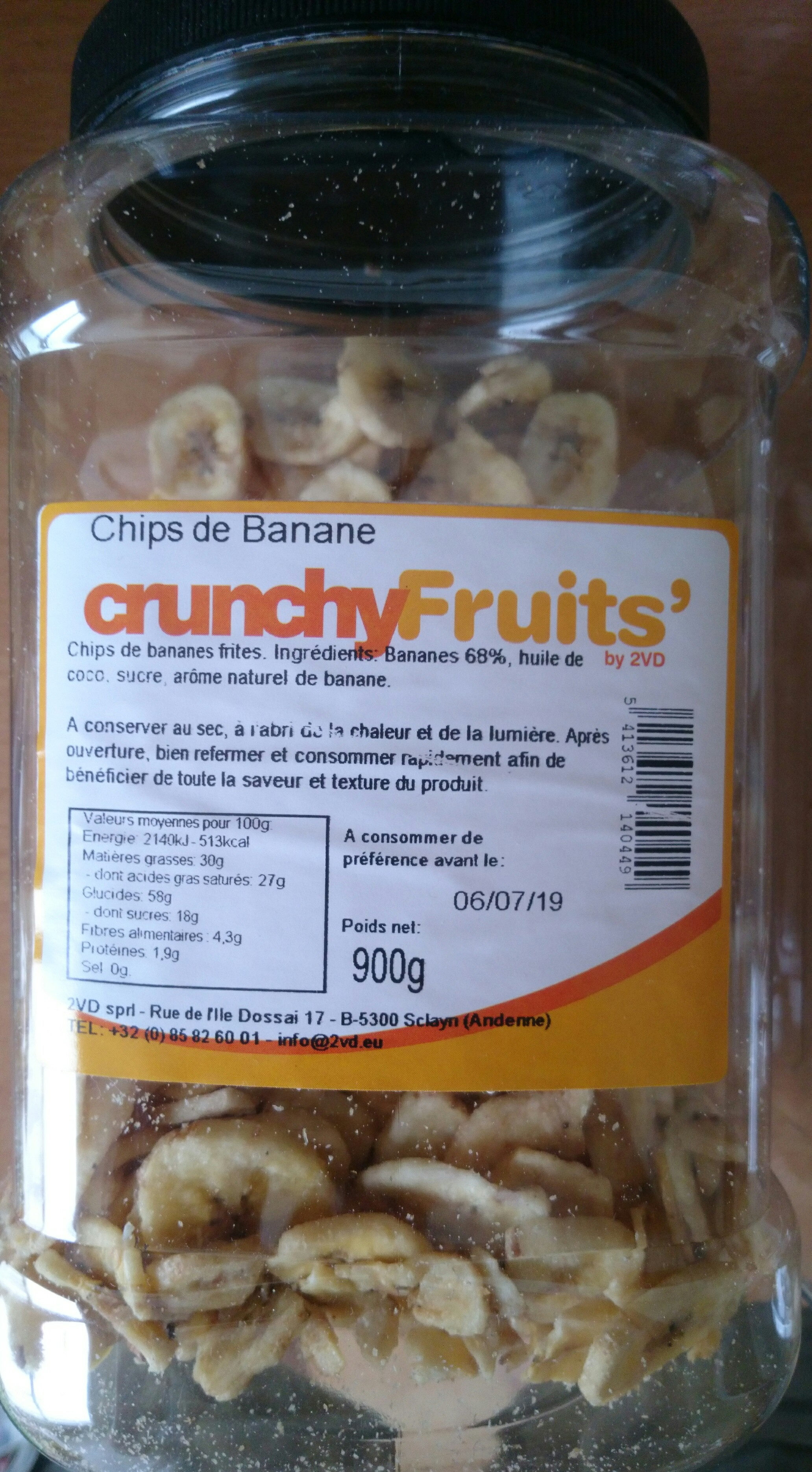 chips de banane - Product - fr