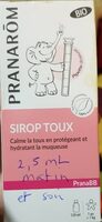 Sirop toux - Product - fr