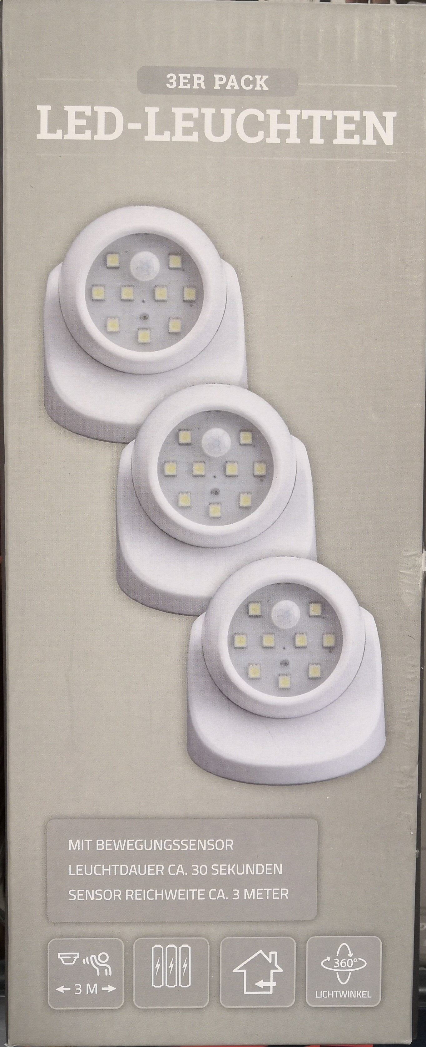 3er-Pack LED-Leuchten - Product - de