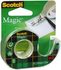 3M Scotch Magic Ruban Adhésif 810, Invisible, 19 MM X 30 M - Product - fr