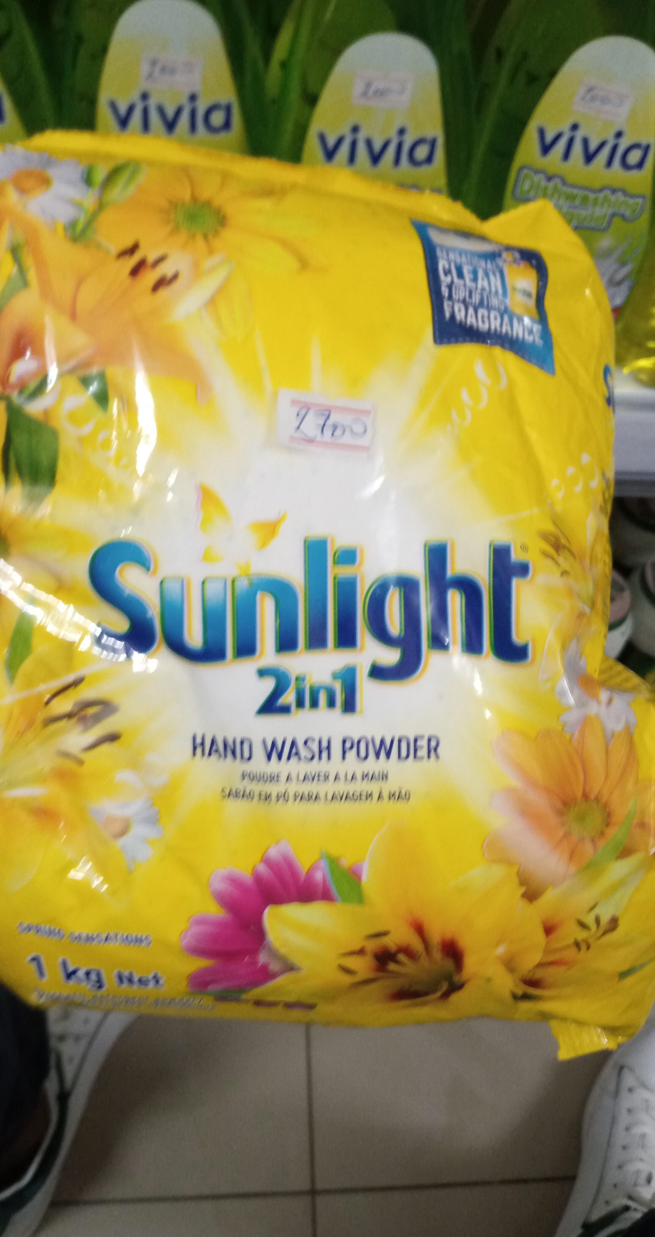 SUNLIGHT 2IN1 HAND WASH POWDER SPRING SENSATIONS - Product - en