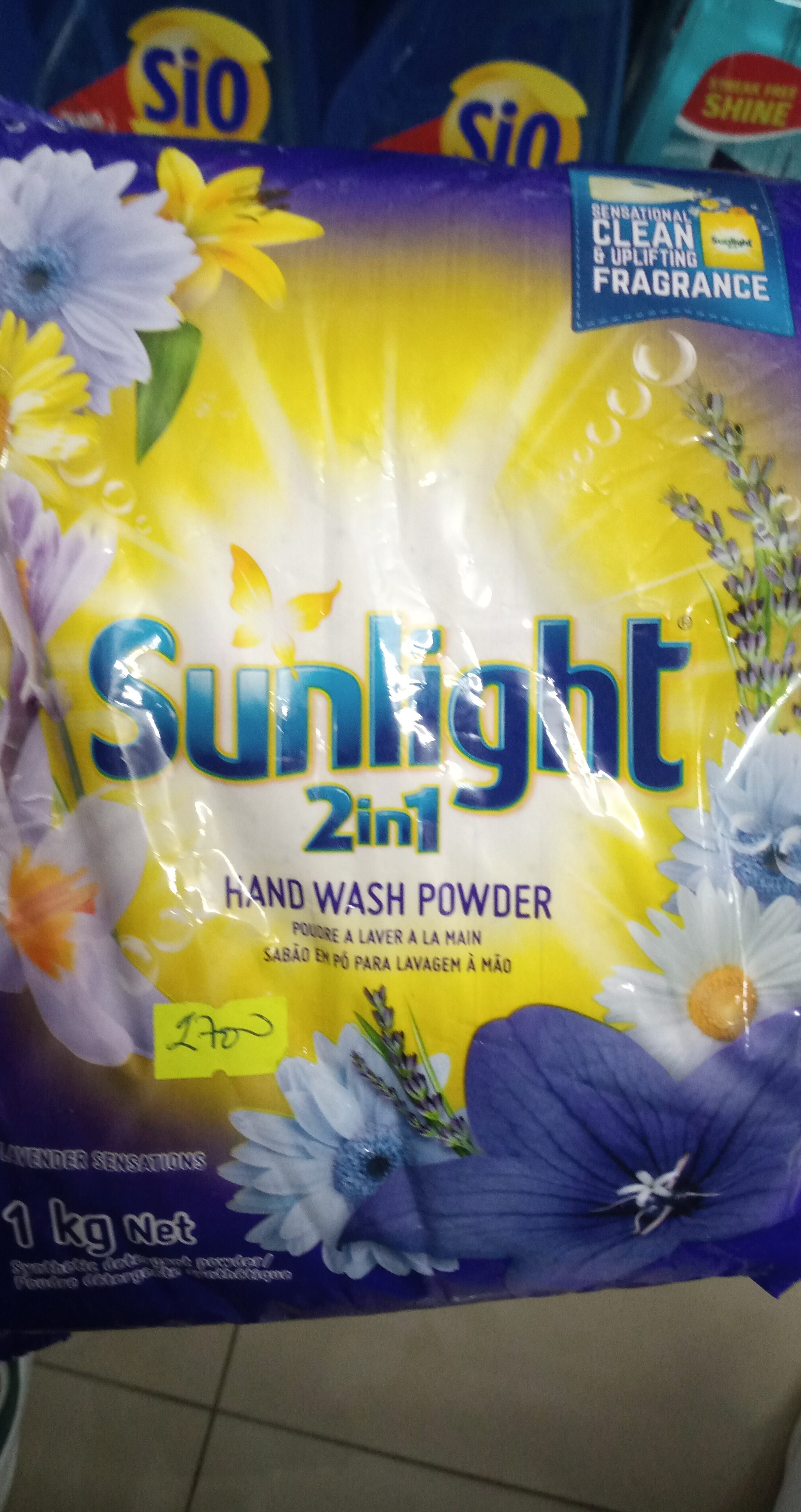 SUNLIGHT 2IN1 HAND WASH POWDER - Product - en