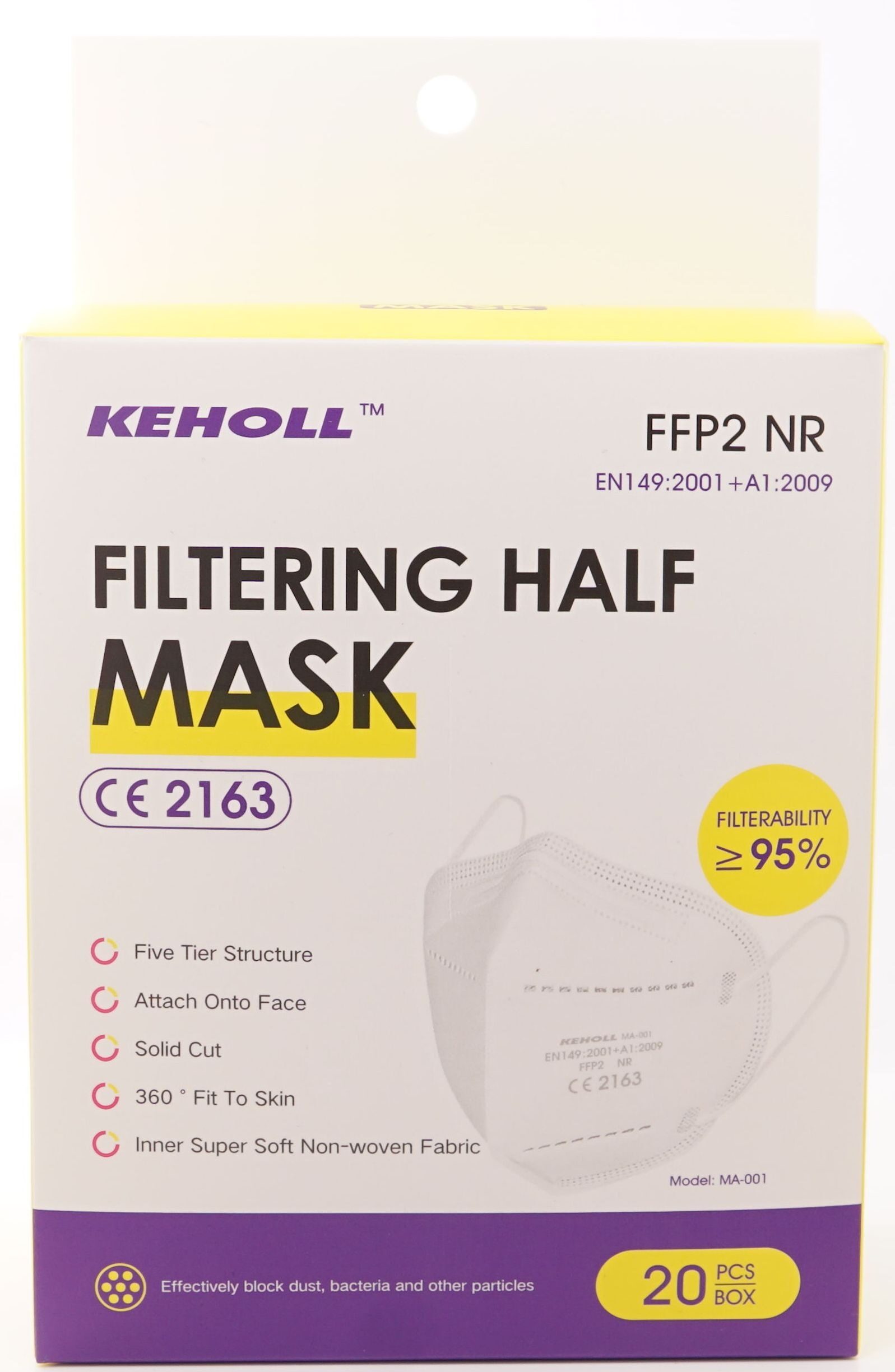 Filtering Half Mask FFP2 - Produit - en