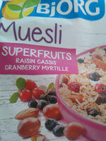 Muesli SuperFruits - Product - fr